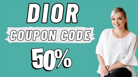 dior coupon|Dior promo code tiktok.